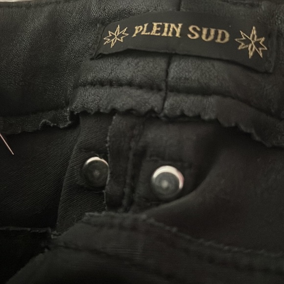 Plein SUD black leather pants - Picture 4 of 5
